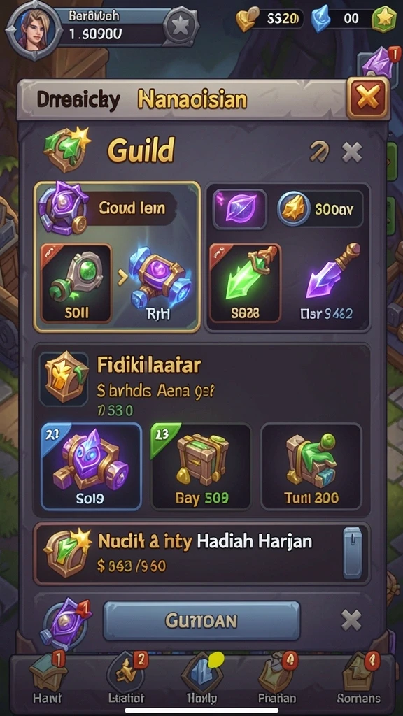 danagame - Fitur interaksi sosial yang memperkaya pengalaman bermain.