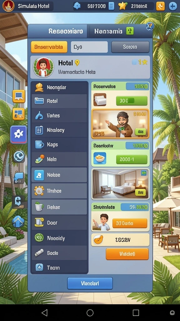 dawatogel - Antarmuka aplikasi yang user-friendly dan menarik.