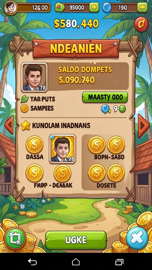 lgoace - Tampilan antarmuka yang mudah digunakan dan menarik.