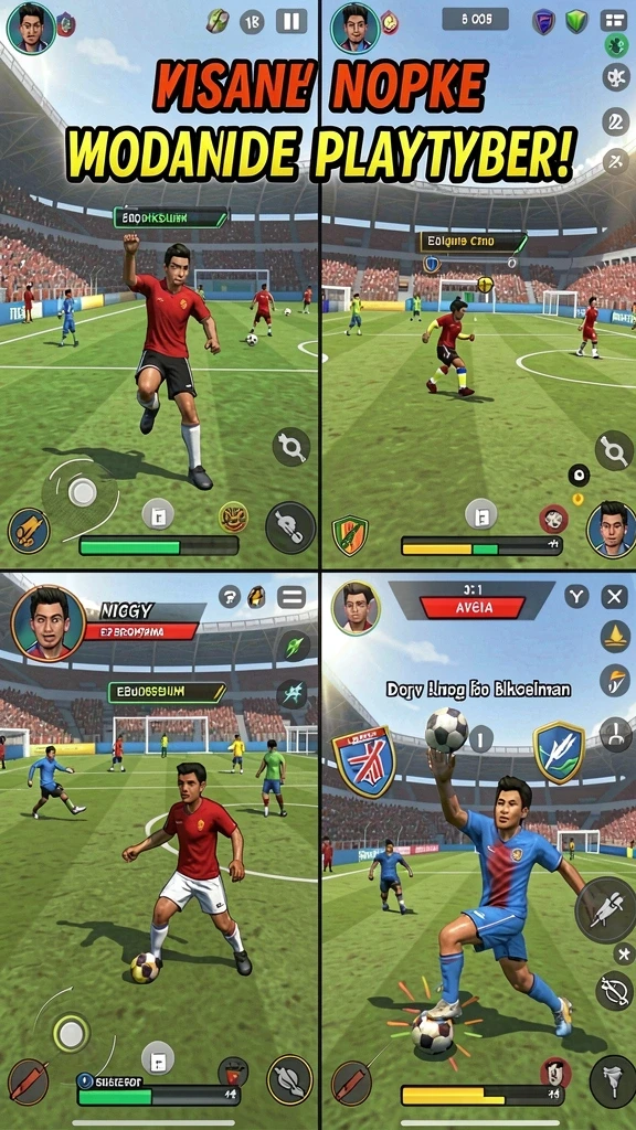 mamen123 - Tantangan seru di setiap level permainan.