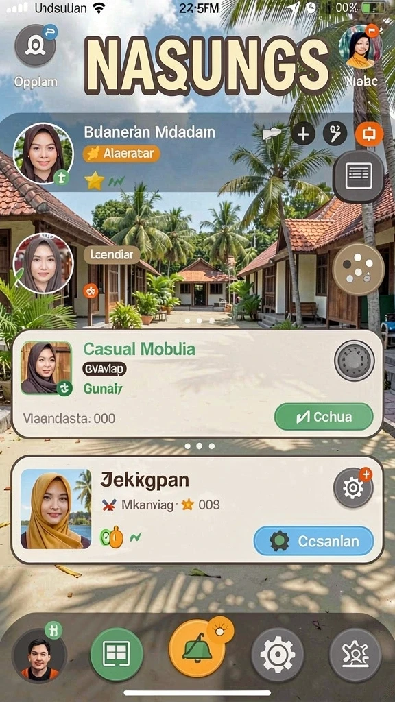 zk9 - Screenshot menampilkan level yang menantang dengan rintangan.